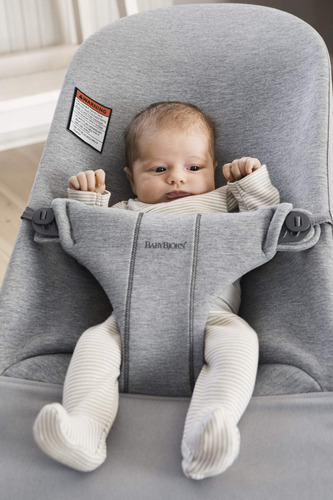 Camiseta Bouncer Babybjörn Bouncer Bliss 3d Cinza Claro