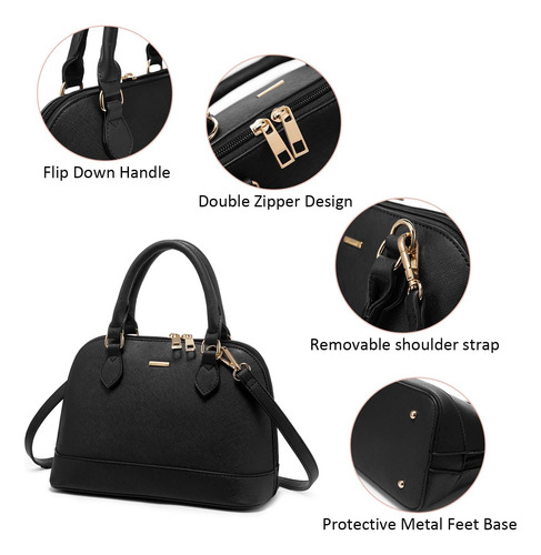 Bolsos Bandolera Pequenos Para Mujer Clasicos Con Doble C...
