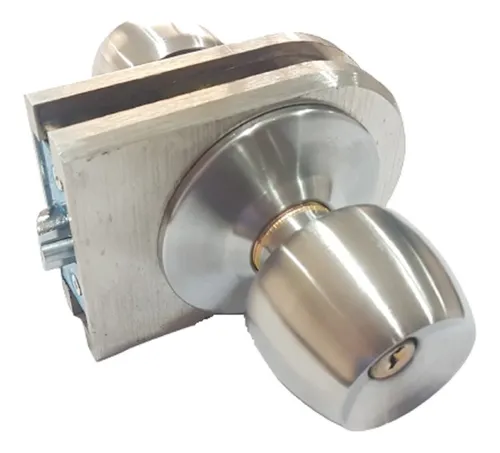 comprar Cerradura De Oficina Pomo Herraje Puerta Vidrio Templada P18