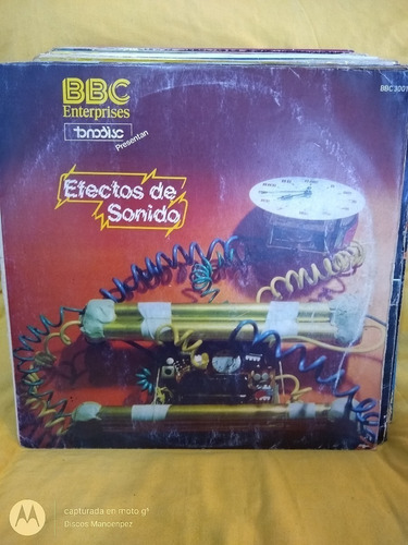 Vinilo Efectos De Sonido Bbc Enterprises E1