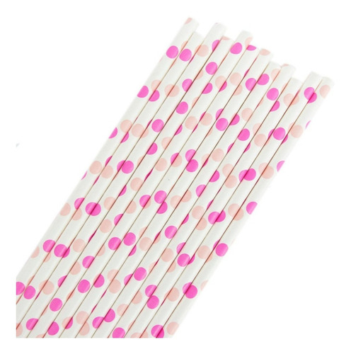 Imagen 4 de 7 de 3 Packs 25 Sorbete Pajita Fiesta Cotillón Cumpleaños Colores