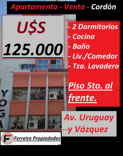 Apartamento Uruguay Y Vazquez - Vista Despejada Al Frente  Renovado