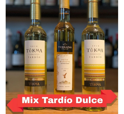 Mix Vino Tardío Premiados, Tukma , Terrazas Petit Manseng