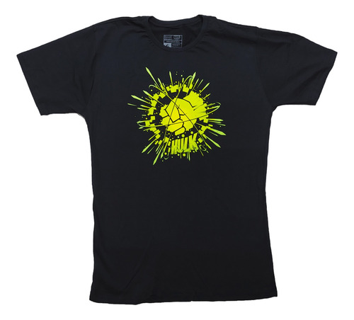 Imagem 1 de 1 de Camiseta Clube Comix Marvel Logo Hulk