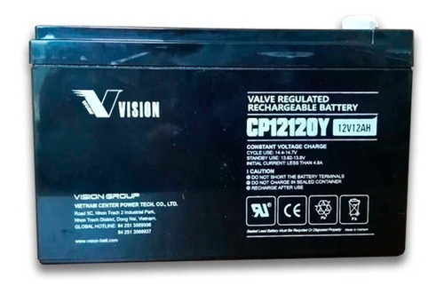 Bateria Vision 12v 12ah