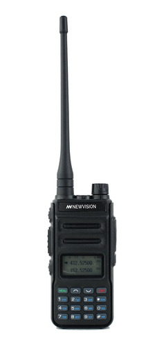 Imagen 6 de 6 de Walkie-talkie Newvision Nw-13a De Color Negro