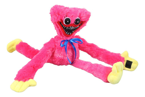 Muñeca De Peluche Poppy Playtime Huggy Wuggy Monstruo 40cm, Algodón PP suave, tejido de alta calidad, apto para juguetes coleccionables de todas las edades, color fucsia