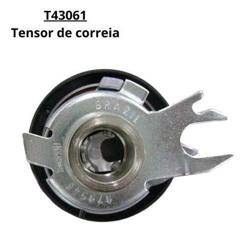 Kit Correia Dentada Tensor Gates Ks120 Fox Gol Golf Kombi