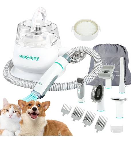 Supenjoy Kit De Aspiradora De Aseo De Mascotas Con Succión A