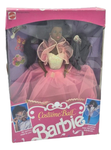 Barbie Costume Ball 1989 Negra Antiga 80 90