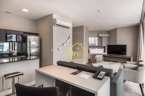Imagem 6 de 21 de Flat À Venda, 66 M² Por R$ 1.500.000,00 - Vila Olímpia - São Paulo/sp - Fl0011