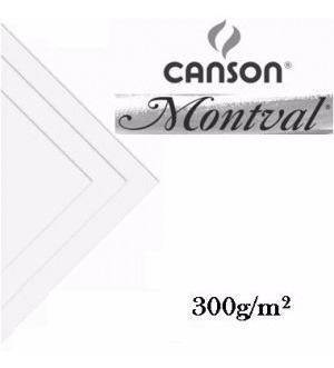 24 X Papel Aquarela Montval Canson 300g Folha 25x32cm Tf