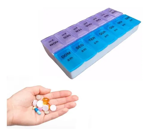 Pastillero organizador Morning Night Medicine