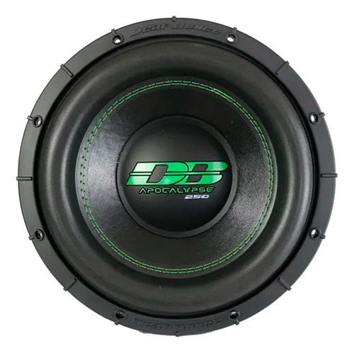Subwoofer 12 PLG Deaf Bonce Apocalypse Dual 1 Ohm Db-sa252 Negro
