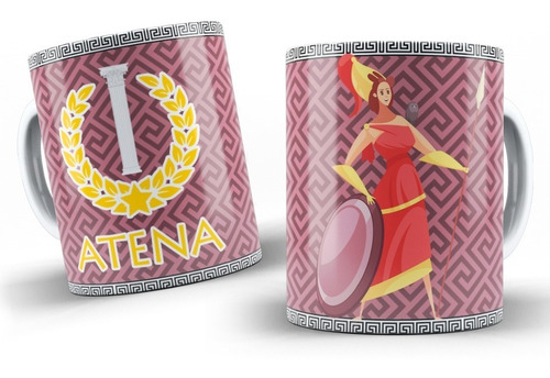 Imagem 5 de 6 de Canecas Personalizadas Deuses Do Olimpio !!!!