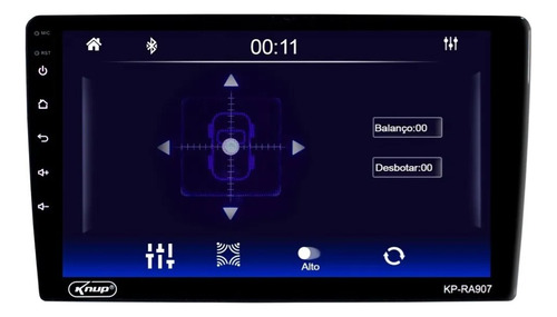 Central Multimídia Carplay Andoird Auto + Câmera New Fit
