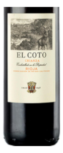 Pack De 4 Vino Tinto El Coto Crianza 750 Ml