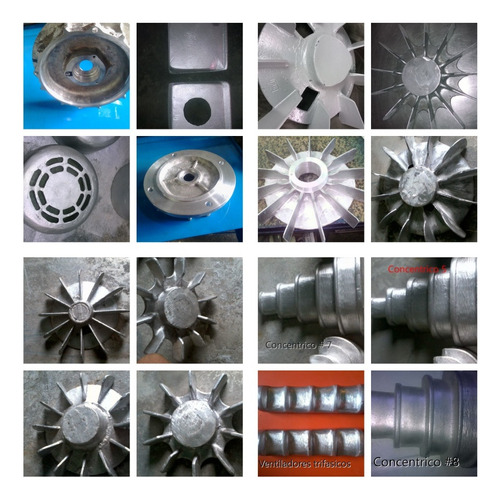 Aspas Para Motores Eléctricos Fabricadas En Aluminio  Fabric