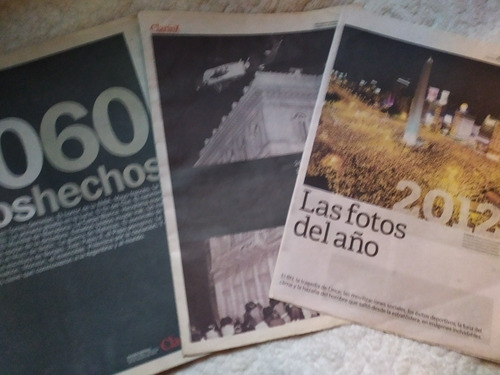 4 Suplementos Clarín | 30 Años, 60 Hechos, Fotos Del Año