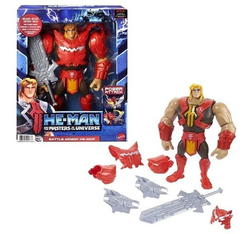 Deluxe He-man Masters Of The Universe Animated Mattel Netfli