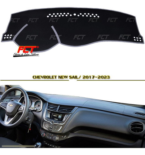 Cubre Tablero Premium / Chevrolet Sail/ 2017 2018 2019 2020 