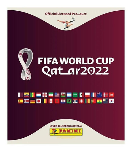 Álbum Completo Copa Do Mundo 2022 Qatar 670 Figurinhas