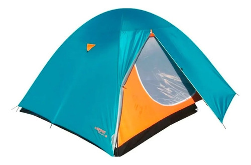Carpa 6 Personas Camper Spinit Iglú Camping Premium Color Celeste