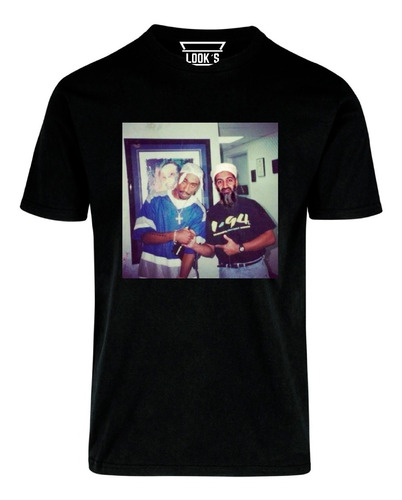 Playera  Rapero Tupac Y Osama 