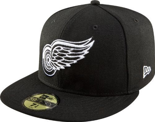 Nhl Chicago Blackhawks Básico Negro Y Cap 59fifty Blanco, Ne