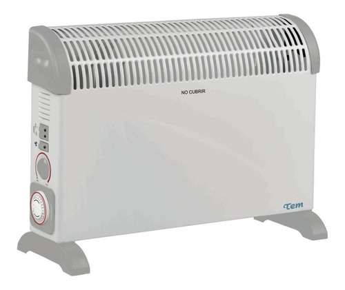 Convector Tem Con Turbo Y Timer 3 Niveles De Potencia 750/12