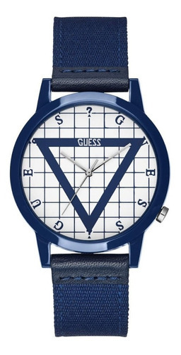 Reloj Guess Hombre Dorado G By Guess G99109g1 Color de la correa Azul 3