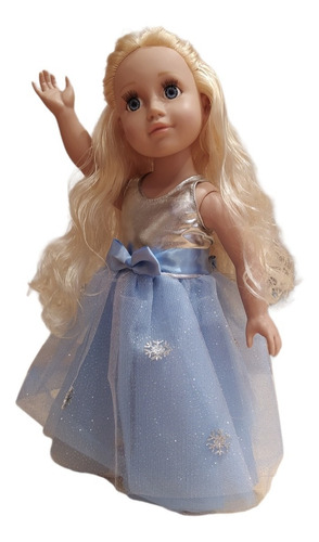 Disfraz Princesa Hielo Vestido Muñeca 45cm Our Witty Girls