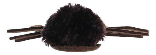Peluche Aurora Shoulderkins Tarántula Jumpin Araña Color Marrón Oscuro