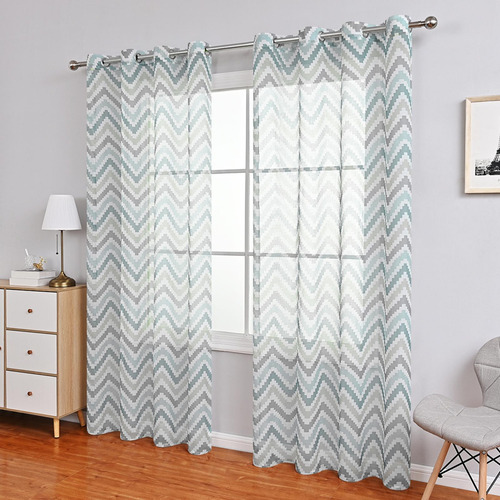 Cortinas De Ventana Para El Hogar Lavables A Máquina De