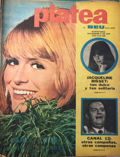 Revista Platea, Nº 280, 1970, Cine Radio Teatro , Rba