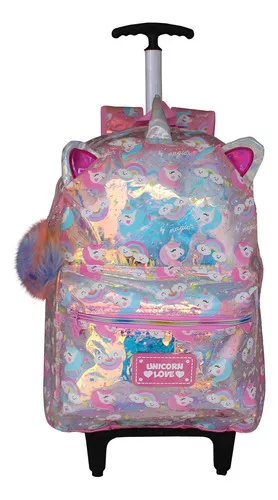 Mochila holográfica unicornio sale