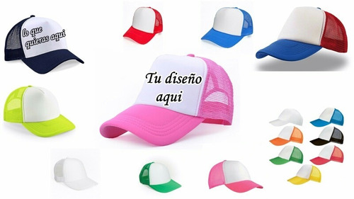 Gorros  Personalizados Trucker Fiestas Cumpleaños Despedidas