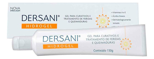  Dersani Hidrogel 150g Hidratante Tratamento Feridas Escaras