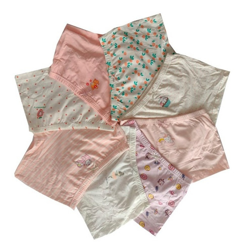 Bóxer Infantil Niño / Niña Algodón Moda Confort Set 4 Piezas