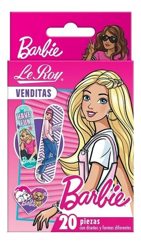 Le Roy Venditas 10 Piezas Con Diseños Barbie