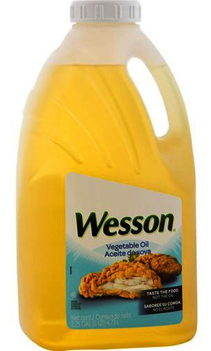 Wesson aceite vegetal de soya 4.73L