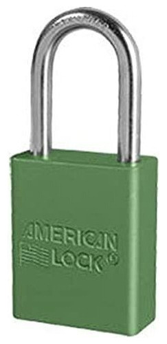 American Lock A1106grn1key Q# Dg6842 Candado Con Llave, Alum