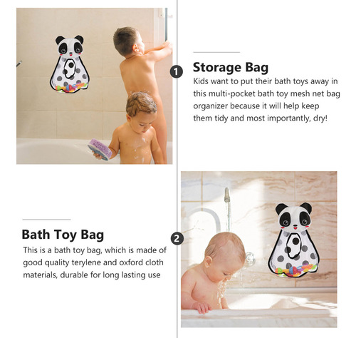 / Bolsa De Juguetes De Baño Para Niños Con Dibujos Animados
