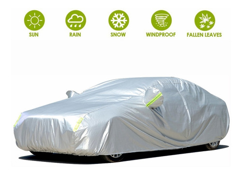 Carpa Funda Cubre Auto Exterior Impermeable Para Sedan 4.9m