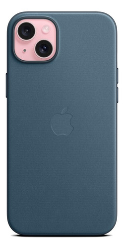 Capa De Telefone Apple iPhone 15 Plus Finewoven Com Azul Mag