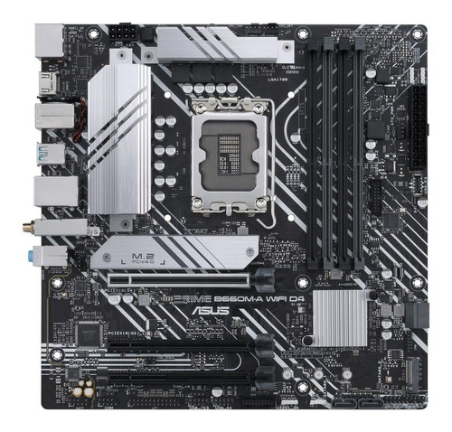 Imagen 1 de 8 de Motherboard B660m-a Wifi D4 Asus Prime Intel S1700 12va Ddr4