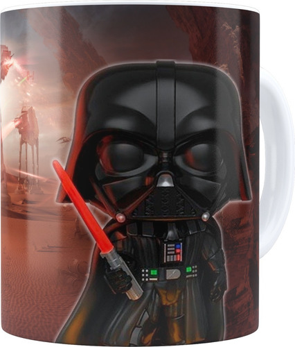 10 Tazas Personalizadas Sublimadas Plasticas Star Wars