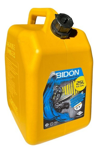 Bidón Combustible 25 Litros /pico /aprobacion Pna 