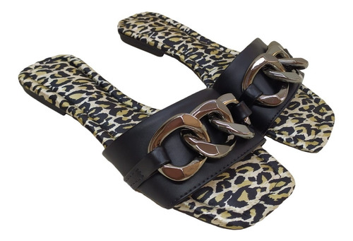 Imagem 3 de 7 de Sandália Rasteirinha Feminina Rasteira Chinelo Top Confort