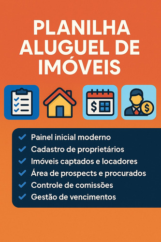 Controle De Aluguéis + 8 Mil Planilhas Excel + Bônus